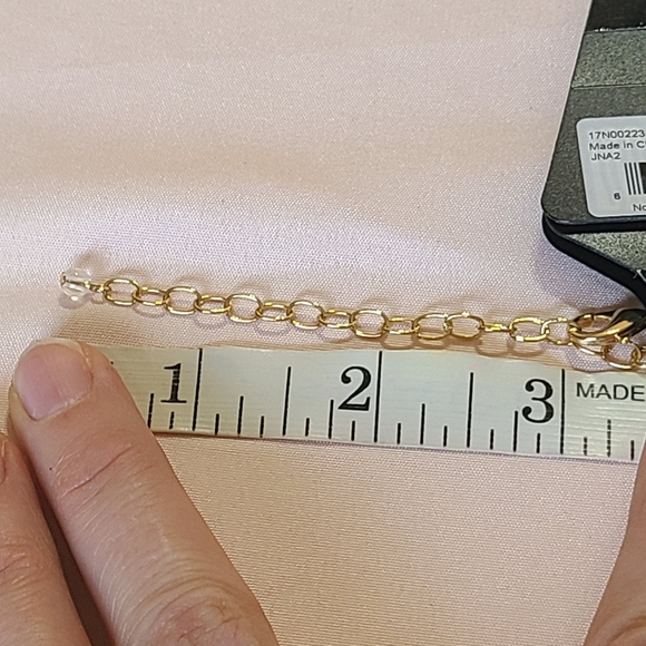 Napier Gold Tone Cobra Chain Orbital Purple Glitter Dangle Pendant Necklace - Picture 8 of 9